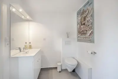 Salle de bains dans l'établissement Studio Vatel Nantes