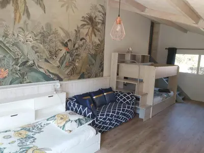 Plan de l'établissement Villa comfortable pour professionnel en déplacement