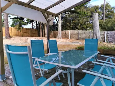 Terrasse ou espace extérieur de l'établissement Le Moulin Jodet