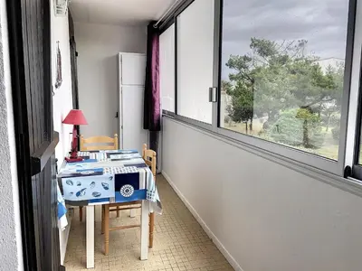Plan de l'établissement Appartement Familial Proche Plage et Forêt avec Parking Privé - FR-1-652-4