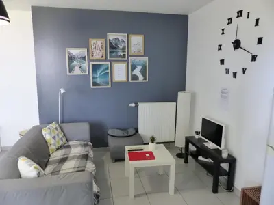 Coin salon dans l'établissement Le Zambeze - Calme et spacieux - parking couvert