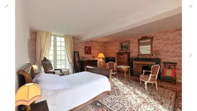 Un ou plusieurs lits dans un hébergement de l'établissement Du Vignoble à l'Atlantique - Château Cassemichère gîte