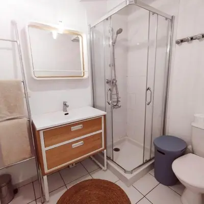 Salle de bains dans l'établissement Mini-loft