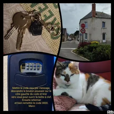 Animal ou animaux domestique(s) séjournant avec des clients dans l'établissement Chambre chez l'habitante 