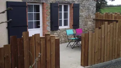 Plan de l'établissement Gîte avec piscine ,près de Chantonnay