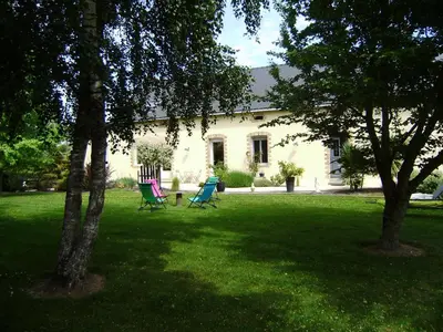 Jardin de l'établissement Chambres d'hôtes Mauvierges