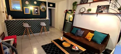 Coin salon dans l'établissement Studio, TopdestinationBretagne