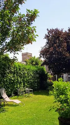 Jardin de l'établissement Les Clés du Parc