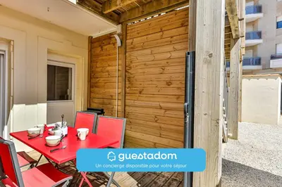 Plan de l'établissement Le Remblai - 50m de la plage - Terrasse