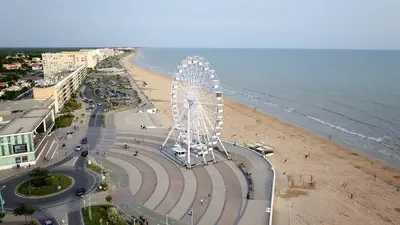 Vue générale sur la mer ou vue sur la mer prise depuis la maison de vacances