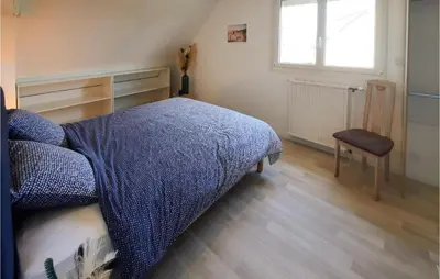 Un ou plusieurs lits dans un hébergement de l'établissement Amazing Home In Allaire With Wifi
