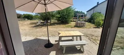Jardin de l'établissement Le Petit Gîte