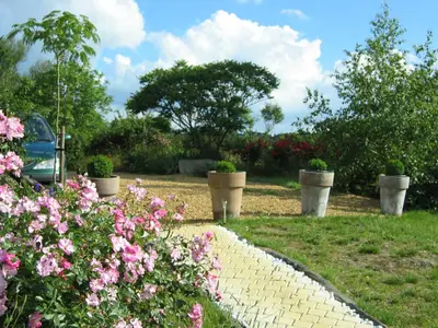 Jardin de l'établissement Au Moulin Géant