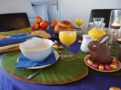 Nourriture dans le B&B/chambre d'hôtes ou à proximité