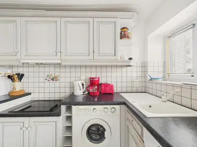 Cuisine ou kitchenette dans l'établissement Maison pour 4 à la campagne