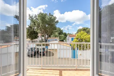 Balcon ou terrasse dans l'établissement Appartement pour 4 - 450m Plage des Sables d'Or