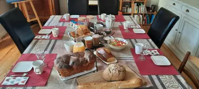 Nourriture dans le B&B/chambre d'hôtes ou à proximité