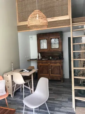 Cuisine ou kitchenette dans l'établissement IBI ENJOY