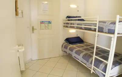 Un ou plusieurs lits dans un hébergement de l'établissement Nice Apartment In St Hilaire De Riez
