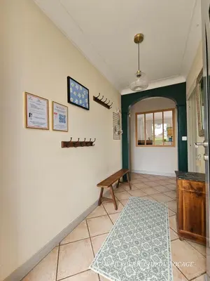 Plan de l'établissement Les Pâquerettes, gîte de campagne 1300 m2 de terrain à 20min du Puy du Fou