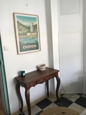 Plan de l'établissement Dans la loge de Marguerite Studio avec Sauna