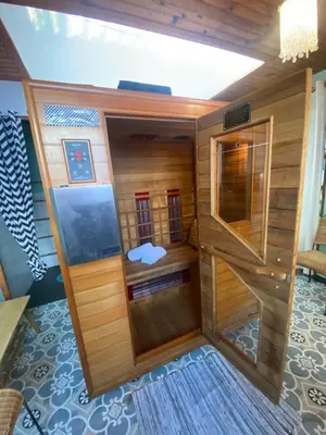 Plan de l'établissement Dans la loge de Marguerite Studio avec Sauna