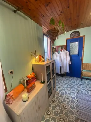 Plan de l'établissement Dans la loge de Marguerite Studio avec Sauna