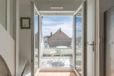 Plan de l'établissement Charmant appartement proche centre-ville plage