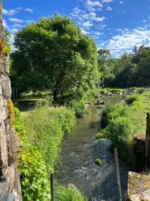 Paysage naturel près de la maison de vacances