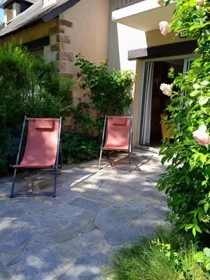 Jardin de l'établissement Cottage sur le Domaine du golf de la Bretesche