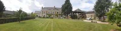 Jardin de l'établissement La Demeure de l'Aubance