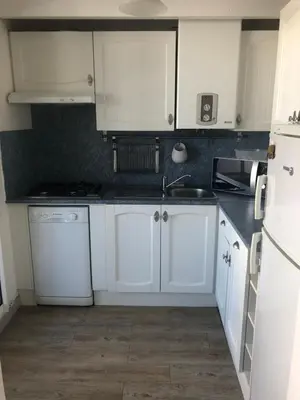 Cuisine ou kitchenette dans l'établissement Le ROS ÉDEN