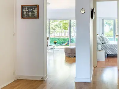 Coin salon dans l'établissement Apartment Les Pêcheries by Interhome