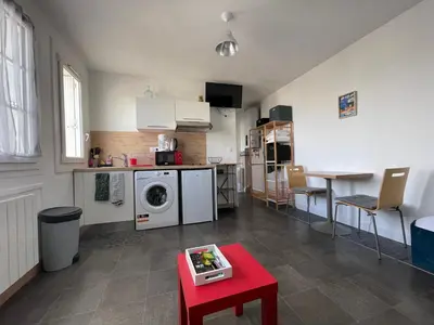 Cuisine ou kitchenette dans l'établissement ATLANTIS