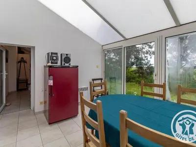 Plan de l'établissement Gîte charmant avec jardin au cœur du vignoble du Layon, proche Saumur, 9 couchages, vélos inclus - FR-1-622-19