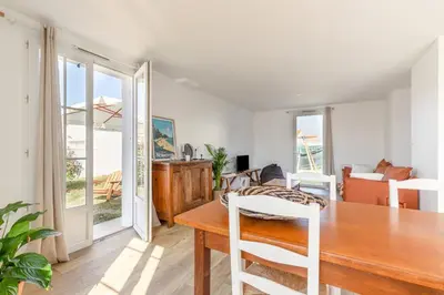 Plan de l'établissement Maison moderne pour 5 personnes à Noirmoutier