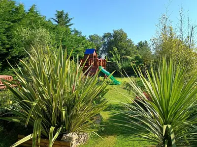 Jardin de l'établissement gite les figuiers proche puy du fou