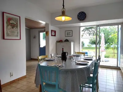 Plan de l'établissement Maison confortable avec jardin, proche plages et centre, 6 couchages, Noirmoutier-en-l'Île - FR-1-224B-172