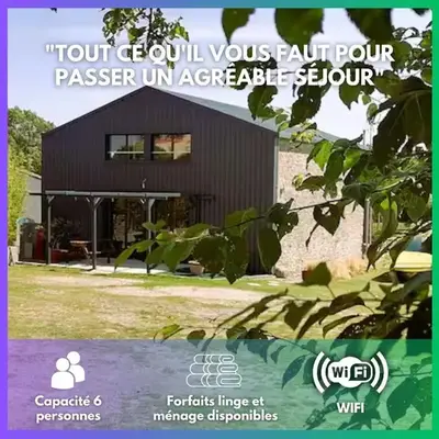 Le Hangar - Campagne - 5km du Parc