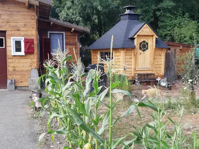 Jardin de l'établissement 1 Bed Cabin - Sleeps 4 - Pets - Lake - Wifi