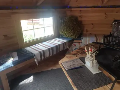 Plan de l'établissement 1 Bed Cabin - Sleeps 4 - Pets - Lake - Wifi