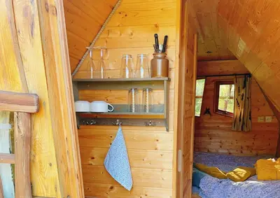 Plan de l'établissement Cabane Insolite Magique & Spa Privatif Camping Canal de Nantes à Brest