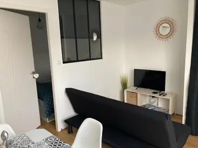 Télévision ou salle de divertissement dans l'établissement MA VIE LA