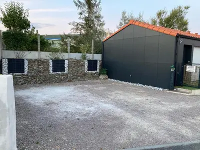 Bâtiment de la maison de vacances