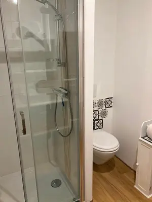 Salle de bains dans l'établissement MA VIE LA