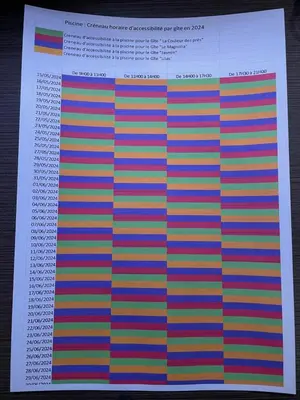 Plan de l'établissement Gîte de la Foye - Le Lilas