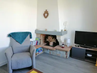 Télévision ou salle de divertissement dans l'établissement Le Barbatrin
