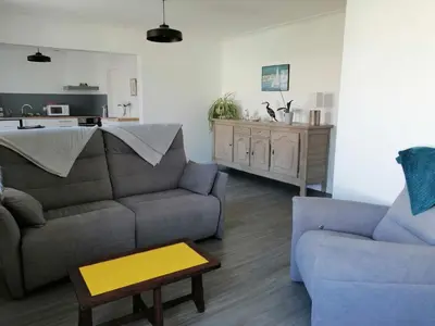 Coin salon dans l'établissement Le Barbatrin