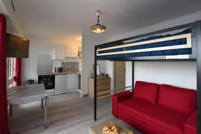 Cuisine ou kitchenette dans l'établissement Le P'tit bec ✹ Plage ✹
