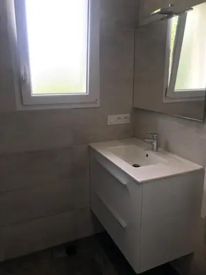 Salle de bains dans l'établissement STUDIO A 20 MIN DU PUY DU FOU